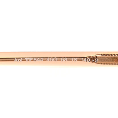 Tom Ford Acetate Ani Sunglasses TF844 Rose Champagne 6 of 11