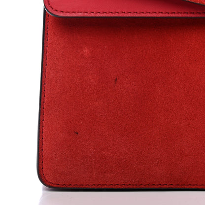Gucci Suede Vitello Velvet Medium Dionysus Shoulder Bag Vulcanic Red 5 of 5