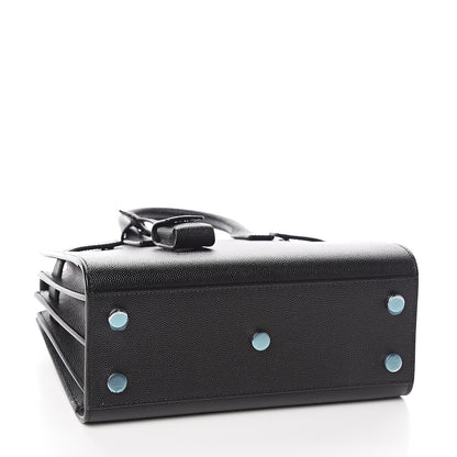 Saint Laurent Grained Calfskin Nano Sac De Jour Black 4 of 11