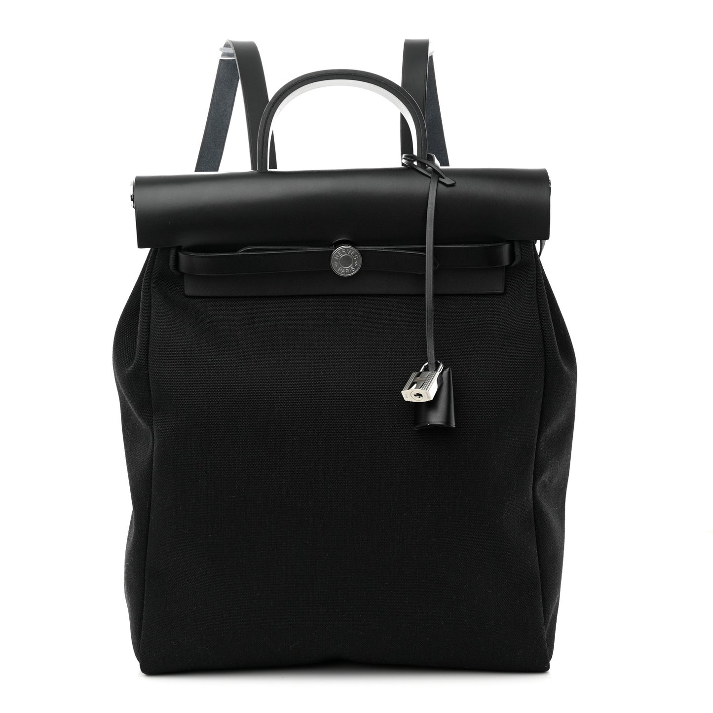 Military Toile Vache Hunter Herbag a Dos Zip Retourne Backpack Black