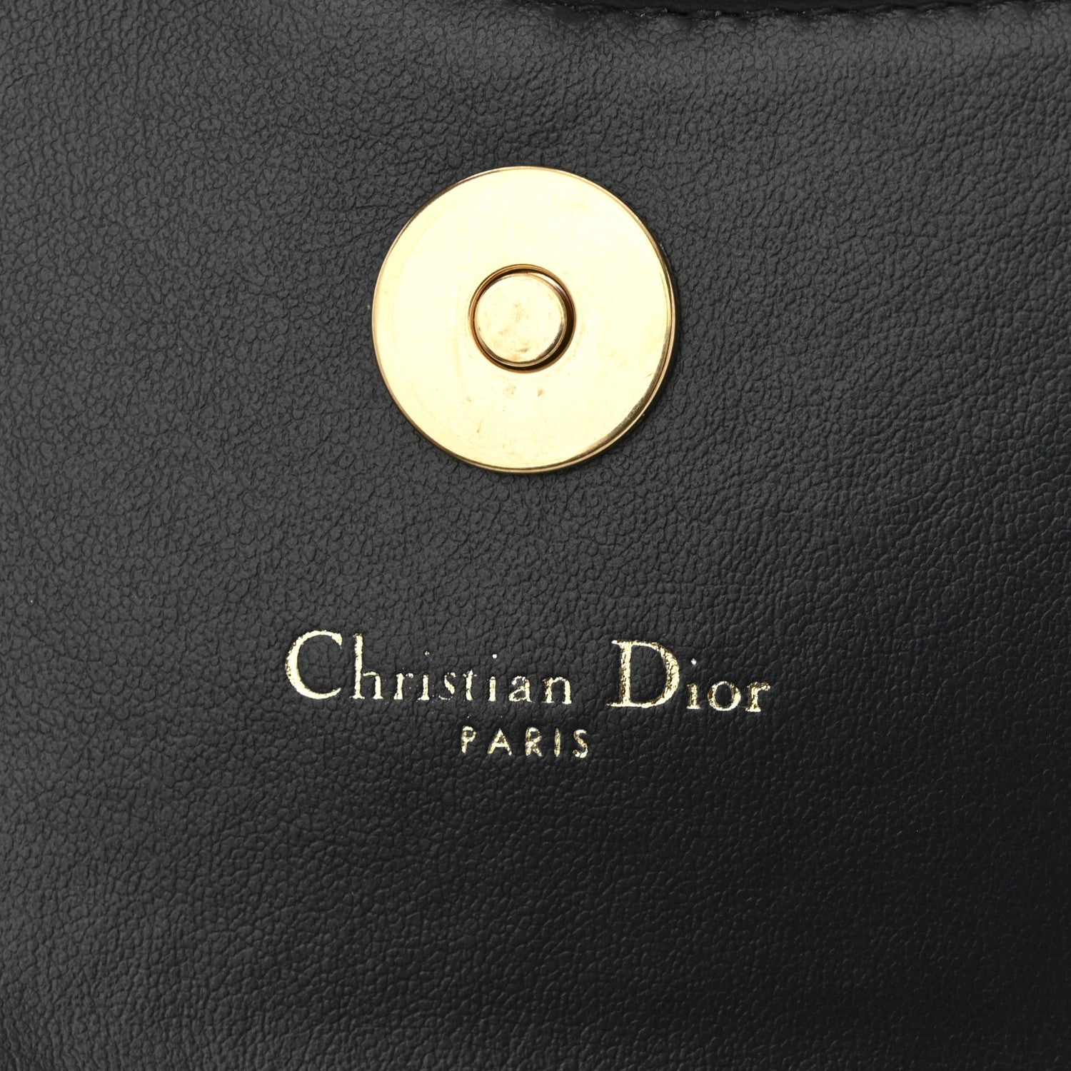 Christian Dior Oblique Saddle Chain Long Wallet Blue 6 of 10