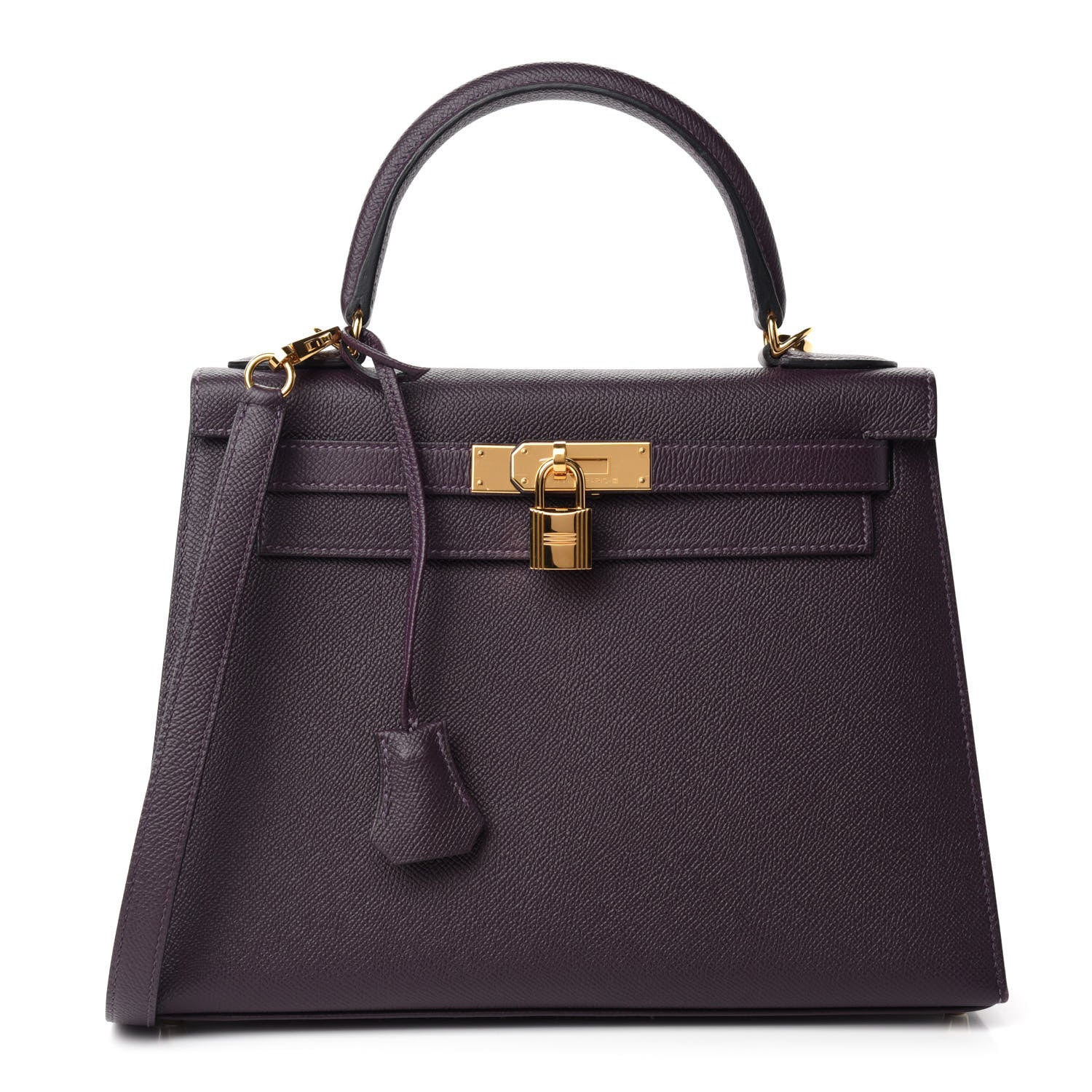 Hermes Epsom Kelly Sellier 28 Raisin 1 of 11