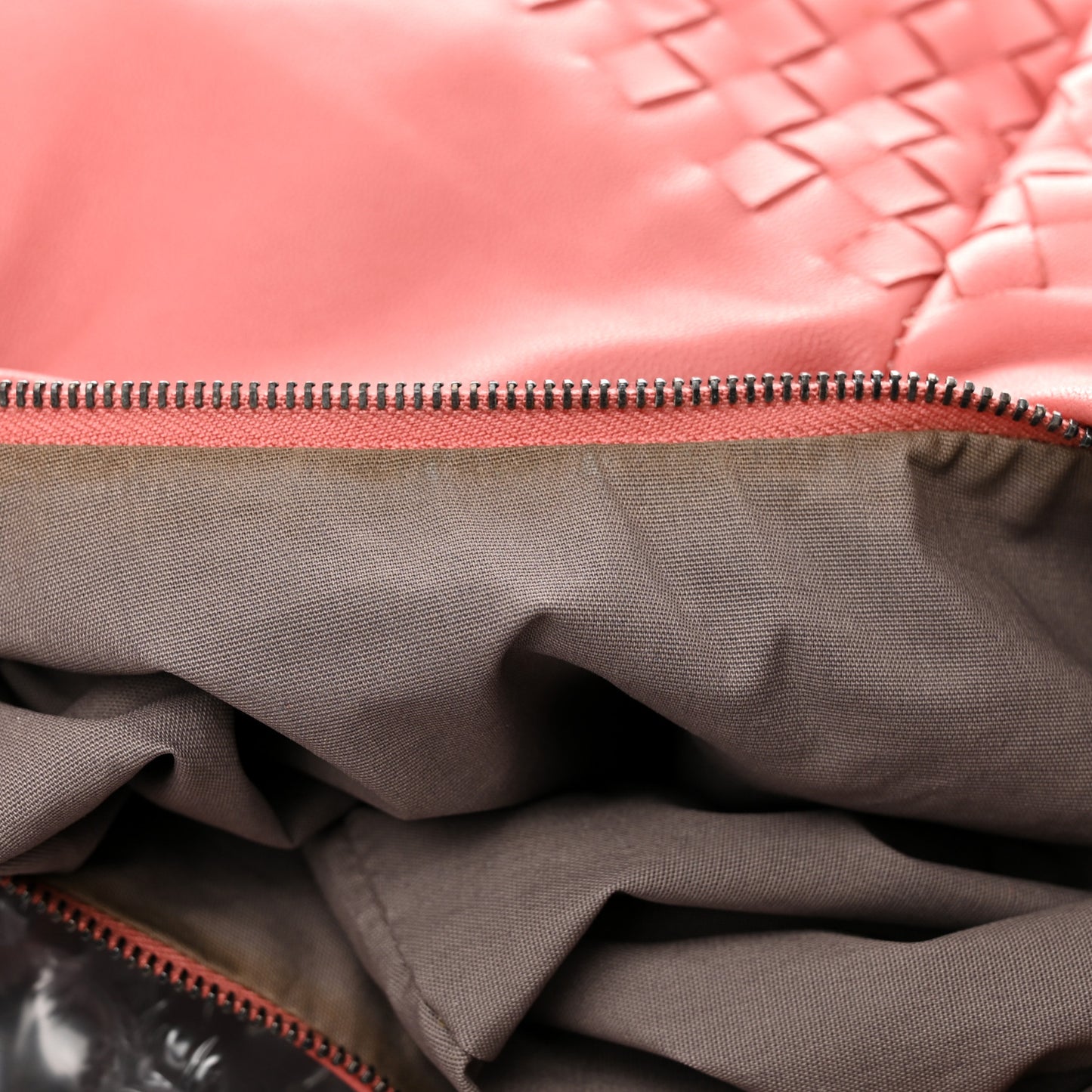 Nappa Intrecciato Aquilone Fortune Cookie Hobo Quarzo