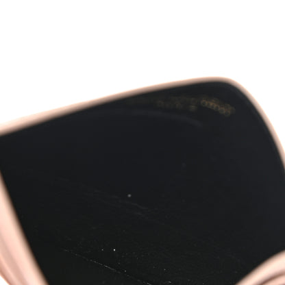 Saint Laurent Calfskin Monogram Credit Card Case Pale Pink 5 of 8