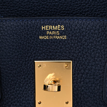 Hermes Togo Birkin 35 Bleu Nuit 6 of 10