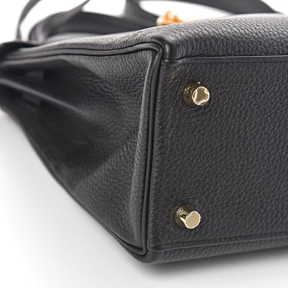 Hermes Togo Kelly Retourne 25 Black 39 of 42
