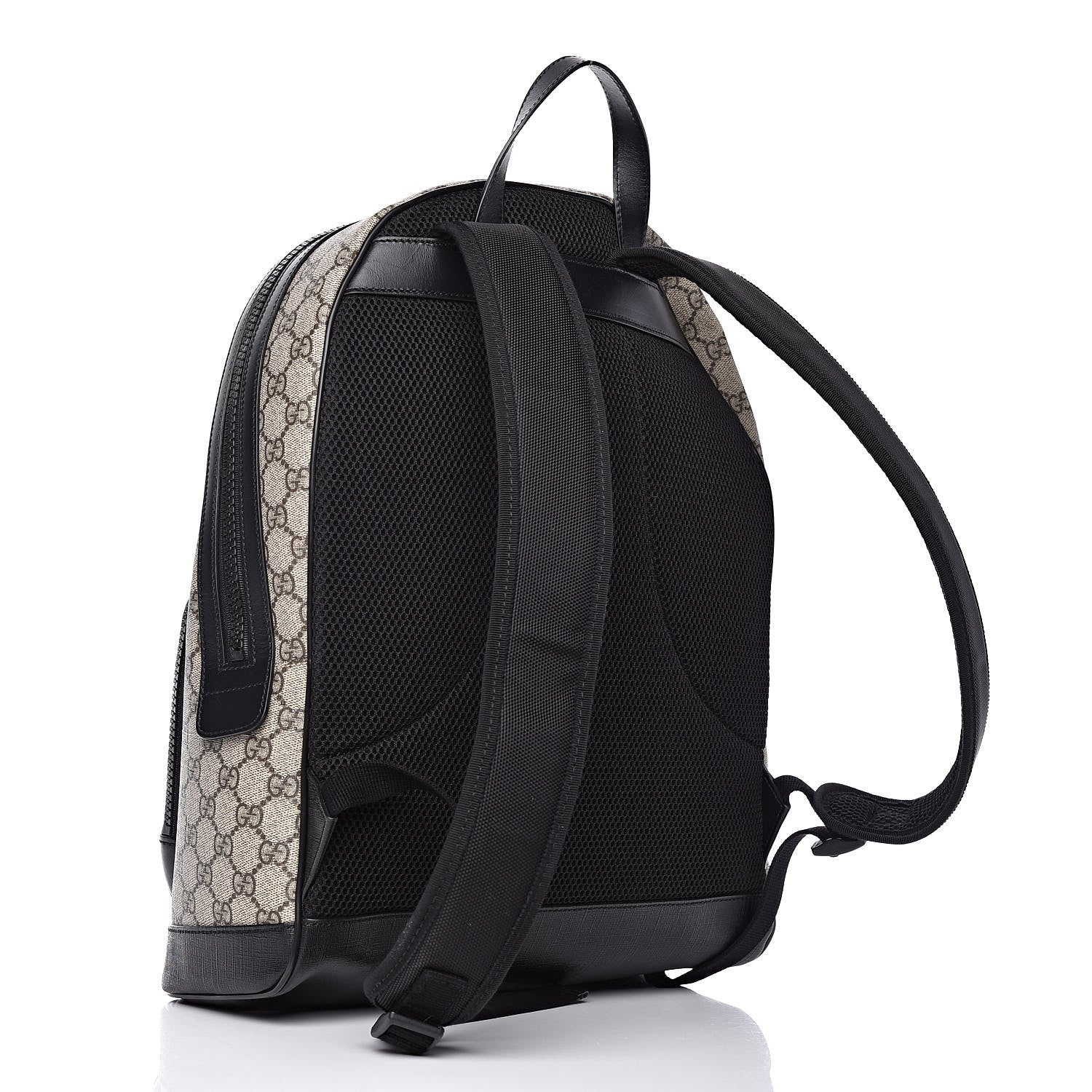 Gucci GG Supreme Monogram Medium Backpack Black 3 of 11