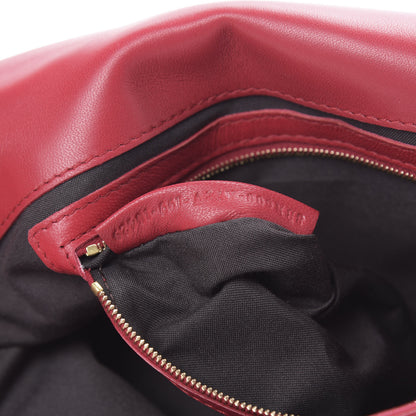 Fendi Nappa FF 1974 Embossed Baguette Fragola 7 of 13