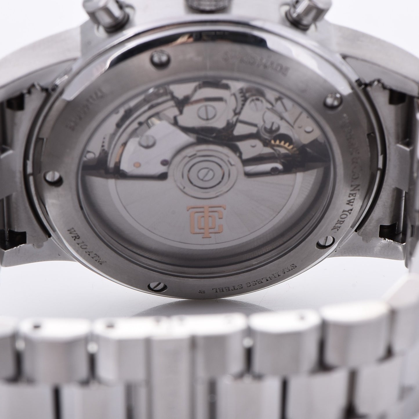 Stainless Steel 42mm CT60 Chronograph Automatic Watch Blue
