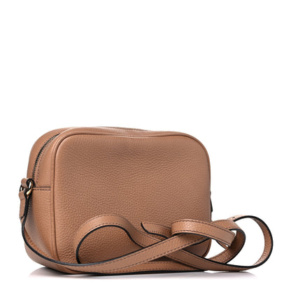 Gucci Pebbled Calfskin Small Soho Disco Bag Rose Beige 3 of 14