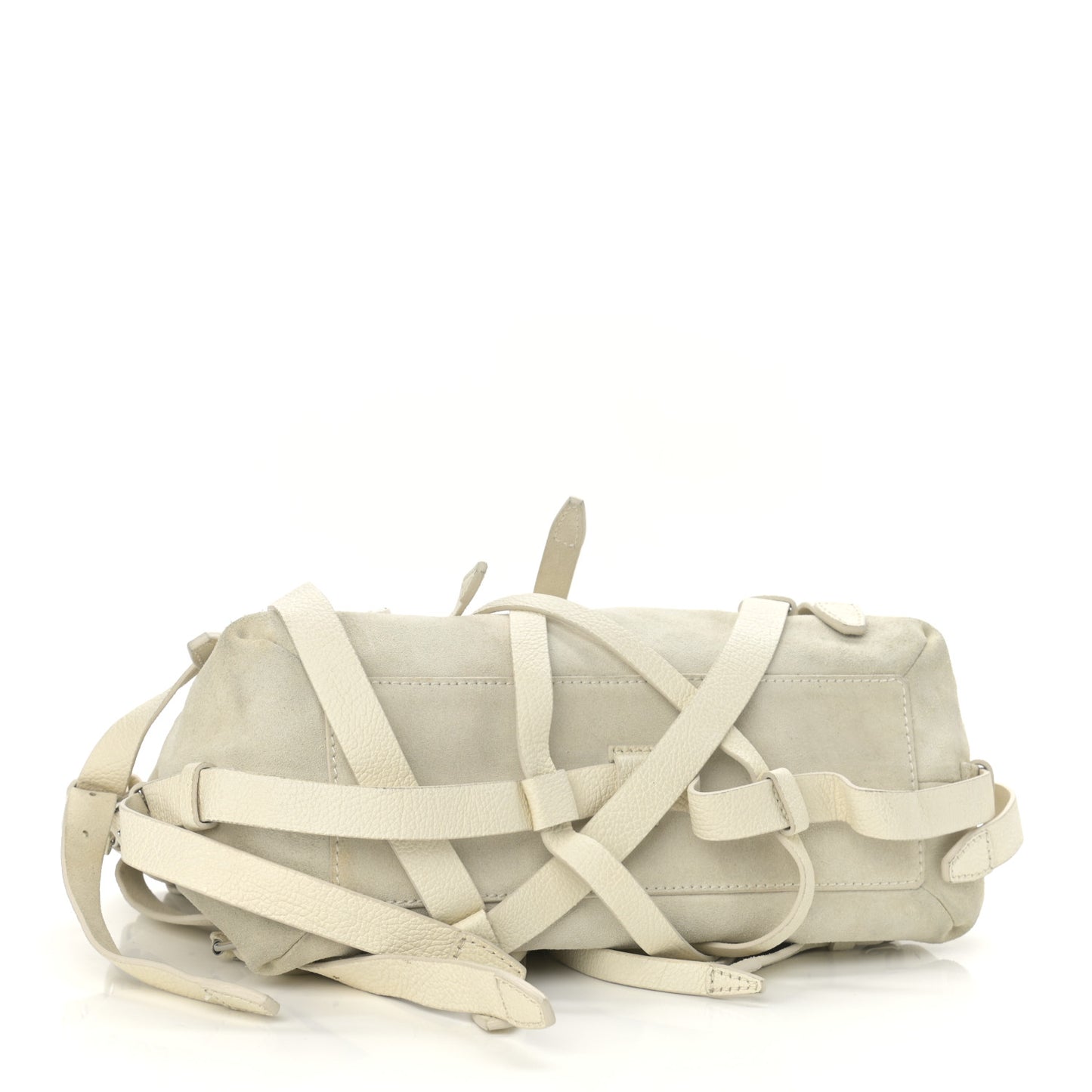 Calf Suede Kirsten Multi Strap Satchel