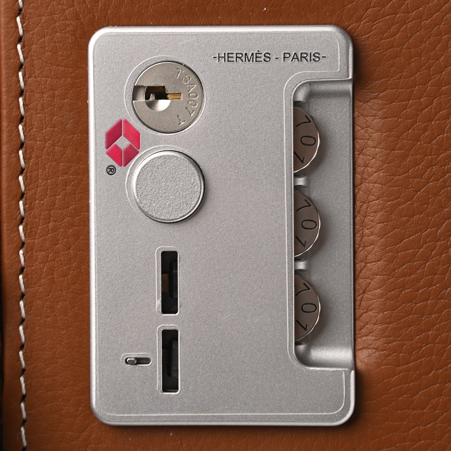 Hermes Canvas Taurillon Regate RMS Rolling Trolley Luggage Multicolor 6 of 8