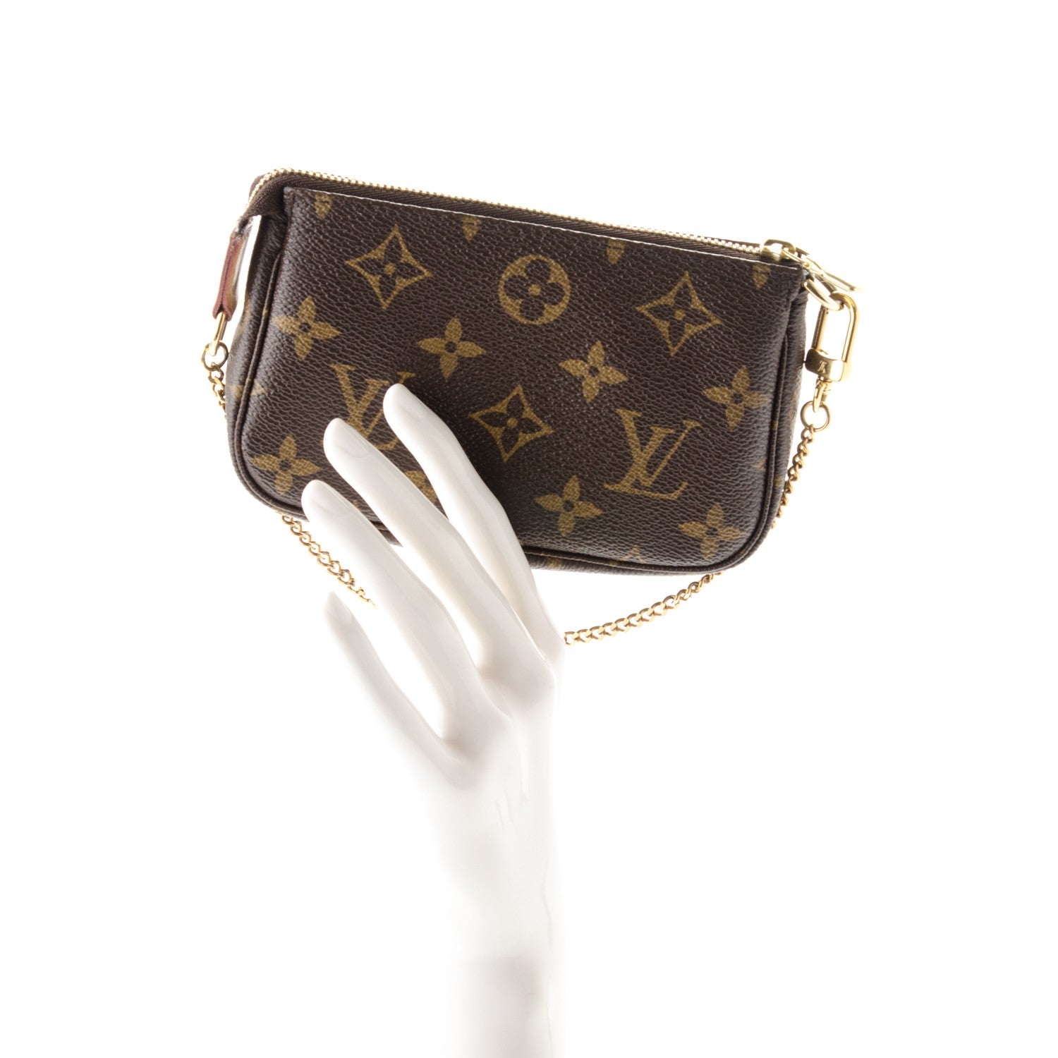 Louis Vuitton Monogram Mini Pochette Accessories 2 of 7