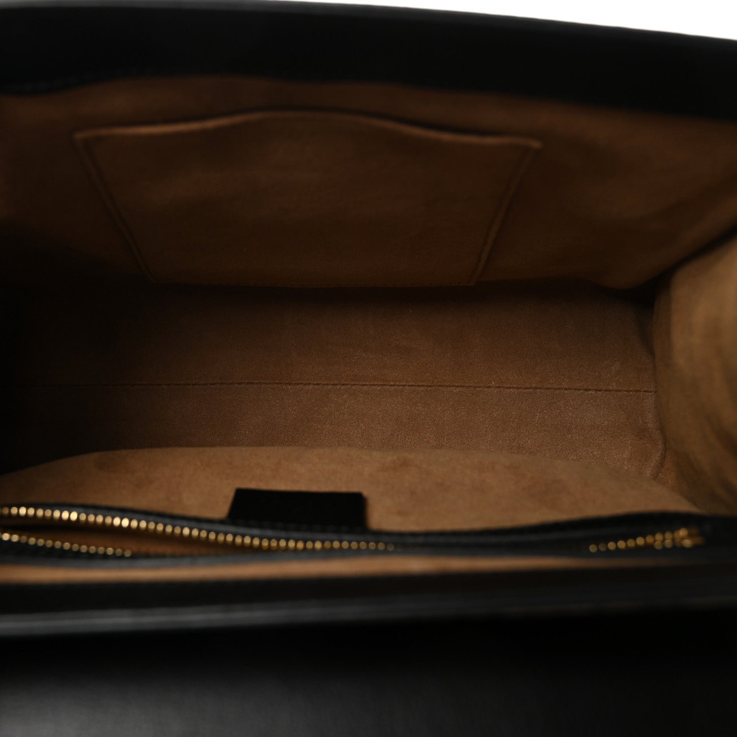 Gucci GG Supreme Monogram Calfskin Small Padlock Top Handle Bag Beige Black Cuir 5 of 10