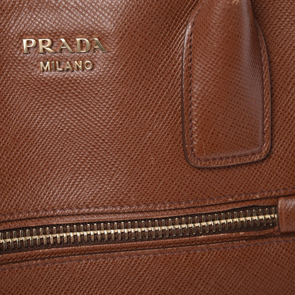 Prada Saffiano Cuir Open Promenade Tote Palissandro 10 of 22