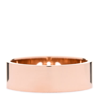 Hermes 18K Rose Gold Diamond PM H D'Ancre Ring 50 5.25 3 of 5