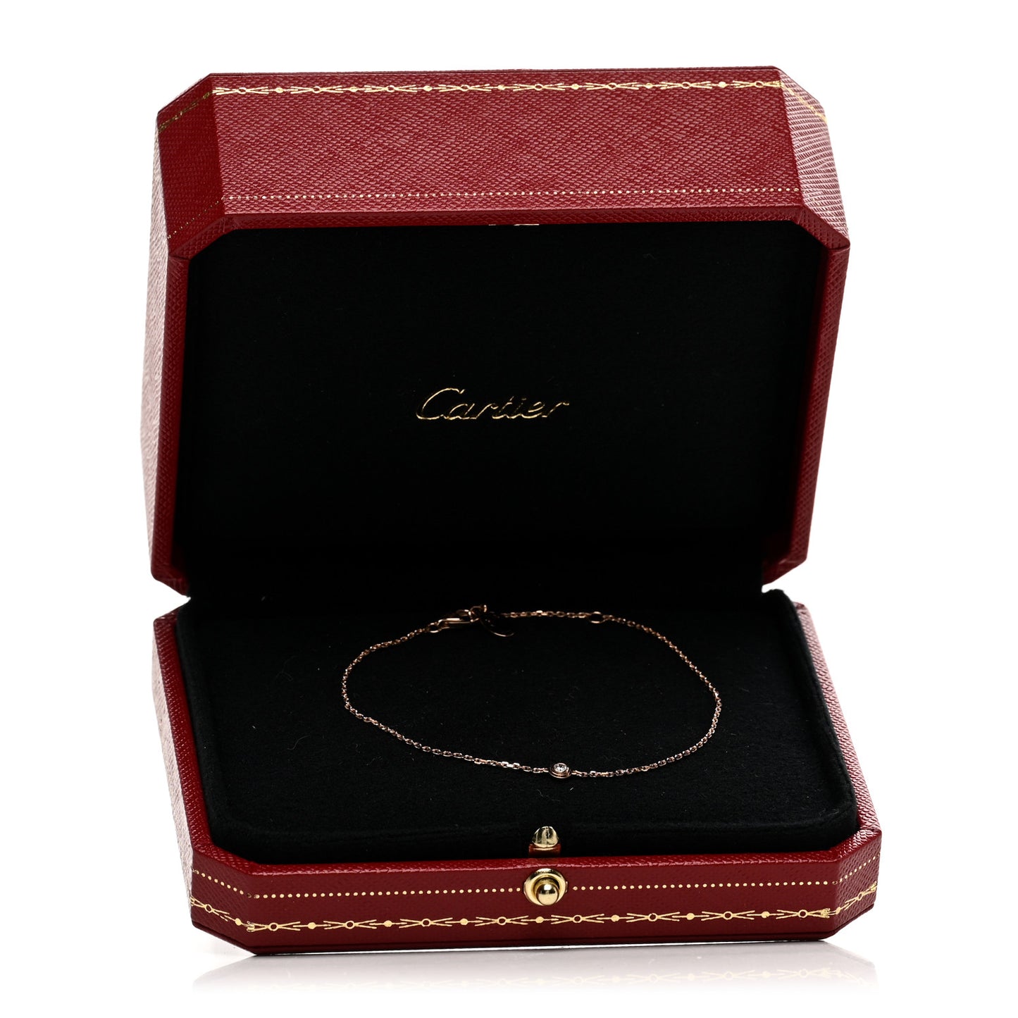 18K Pink Gold Diamond XS D'Amour Bracelet