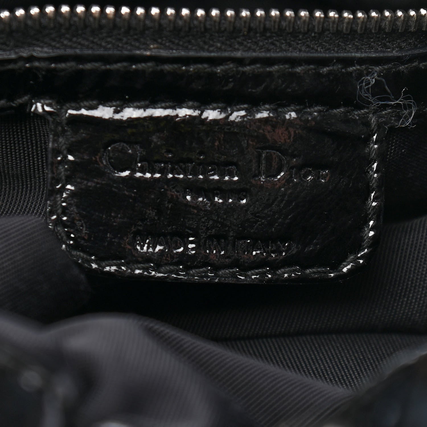 Christian Dior Patent Cannage Medium Le Trente Tote Black 5 of 8