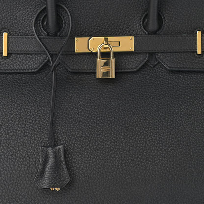 Hermes Togo Birkin 35 Black 8 of 19