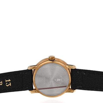 Gucci Stainless Steel Lizard 26mm 2200L Quartz Watch Black 4 of 6