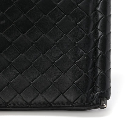 Bottega Veneta Nappa Intrecciato Bi-Fold Money Clip Wallet Black 10 of 10