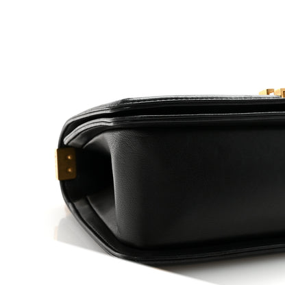 Chanel Lambskin Quilted Medium Boy Flap Black 9 of 10