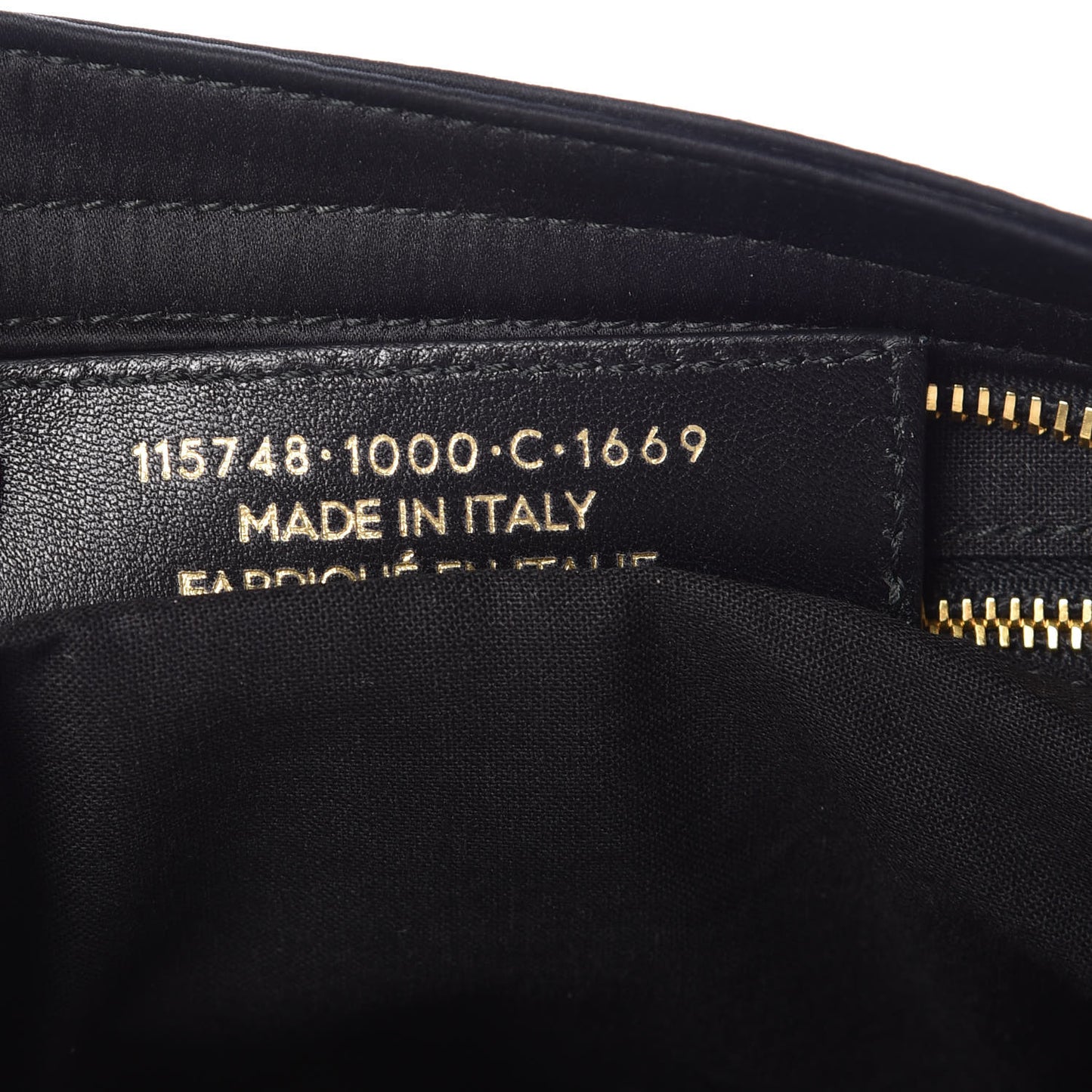 Satin Classic Gold Hardware City Black