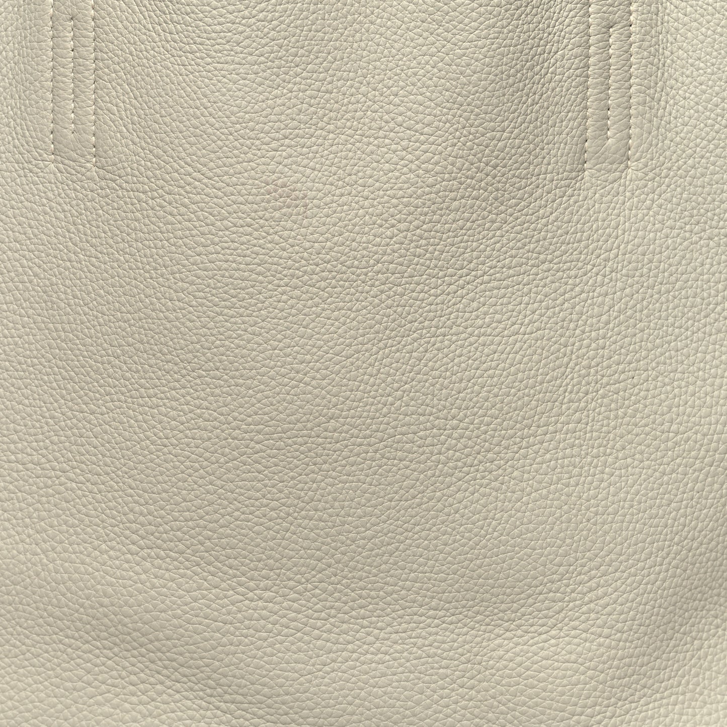 Taurillon Clemence Double Sens 36 Reversible Tote Gris Perle Orange