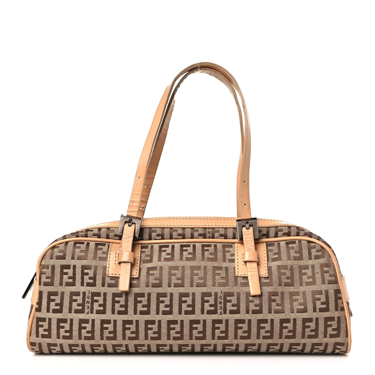 Zucchino Zip Top Tote Beige