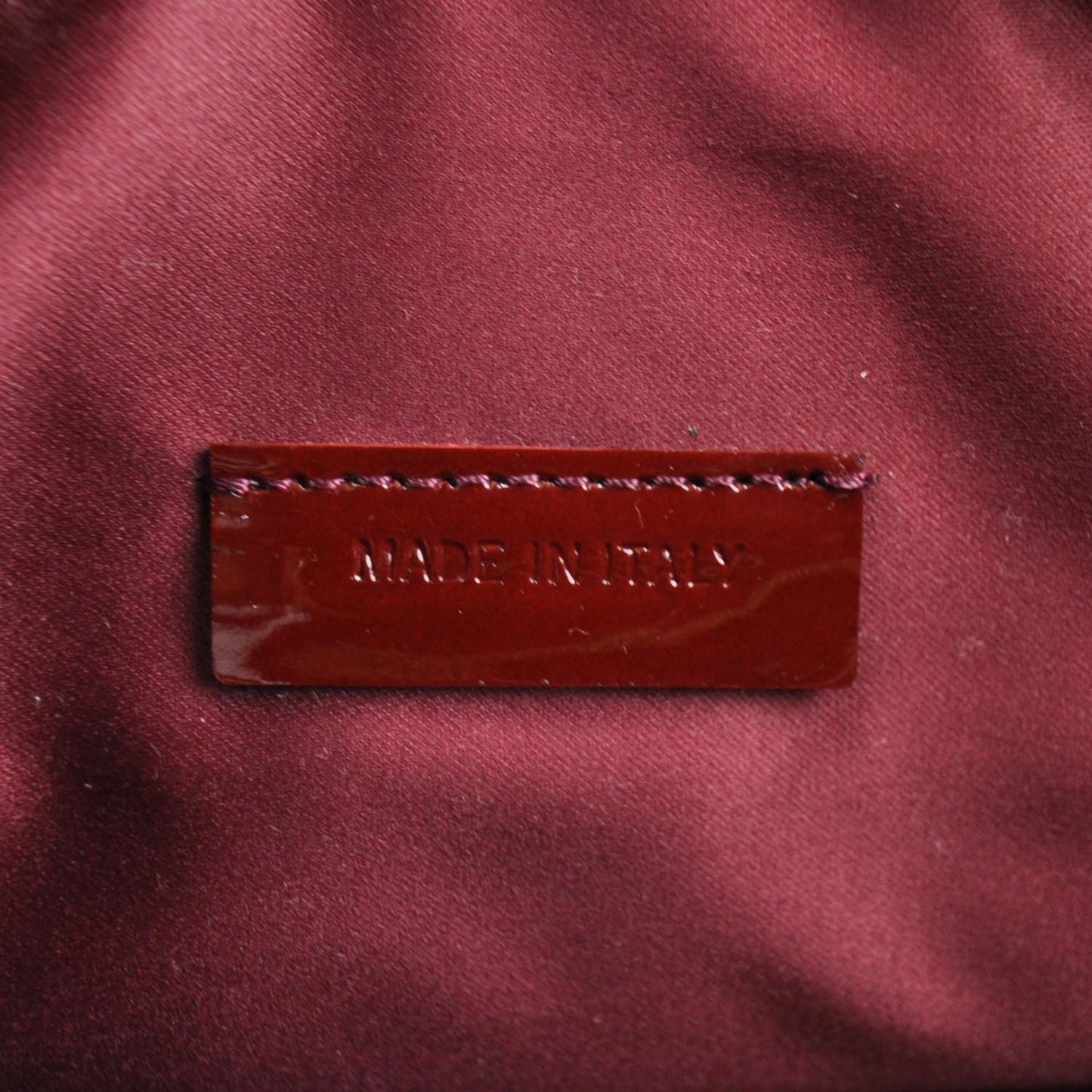 Patent Quilted Mini Manor Bag