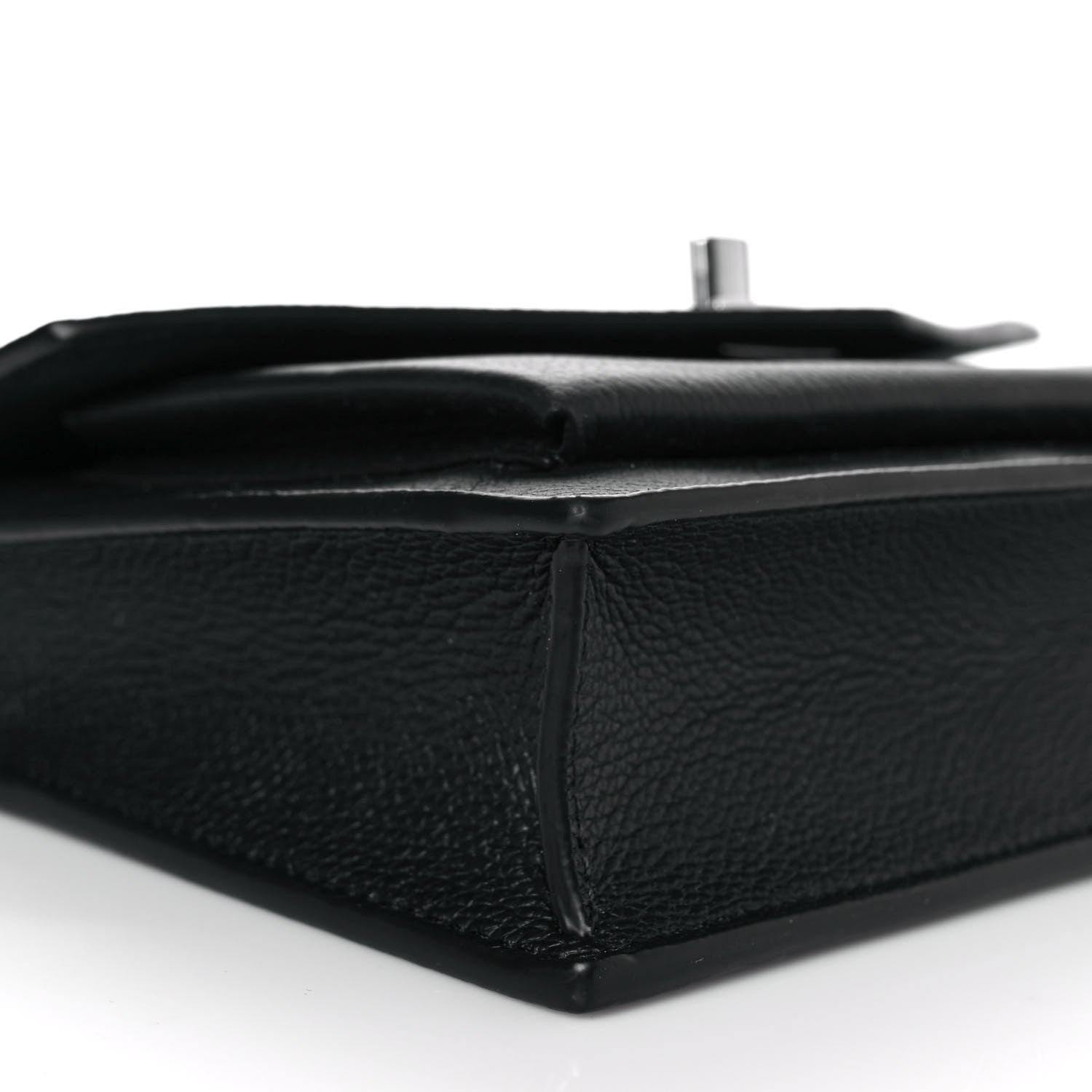 Louis Vuitton Soft Calfskin My Lockme Chain Pochette Black 7 of 8