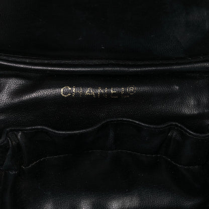 Chanel Lambskin Vanity Cosmetic Case Black 6 of 21