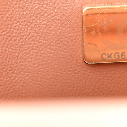 Chanel Lambskin Quilted Mini Square Flap Brown 7 of 10