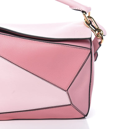 Loewe Calfskin Medium Puzzle Bag Soft Pink 8 of 10