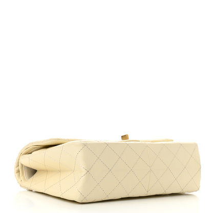 Chanel Aged Calfskin Quilted 2.55 Reissue 226 Flap Ivory 3 of 10