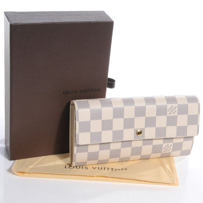 Louis Vuitton Damier Azur Sarah Wallet 5 of 9