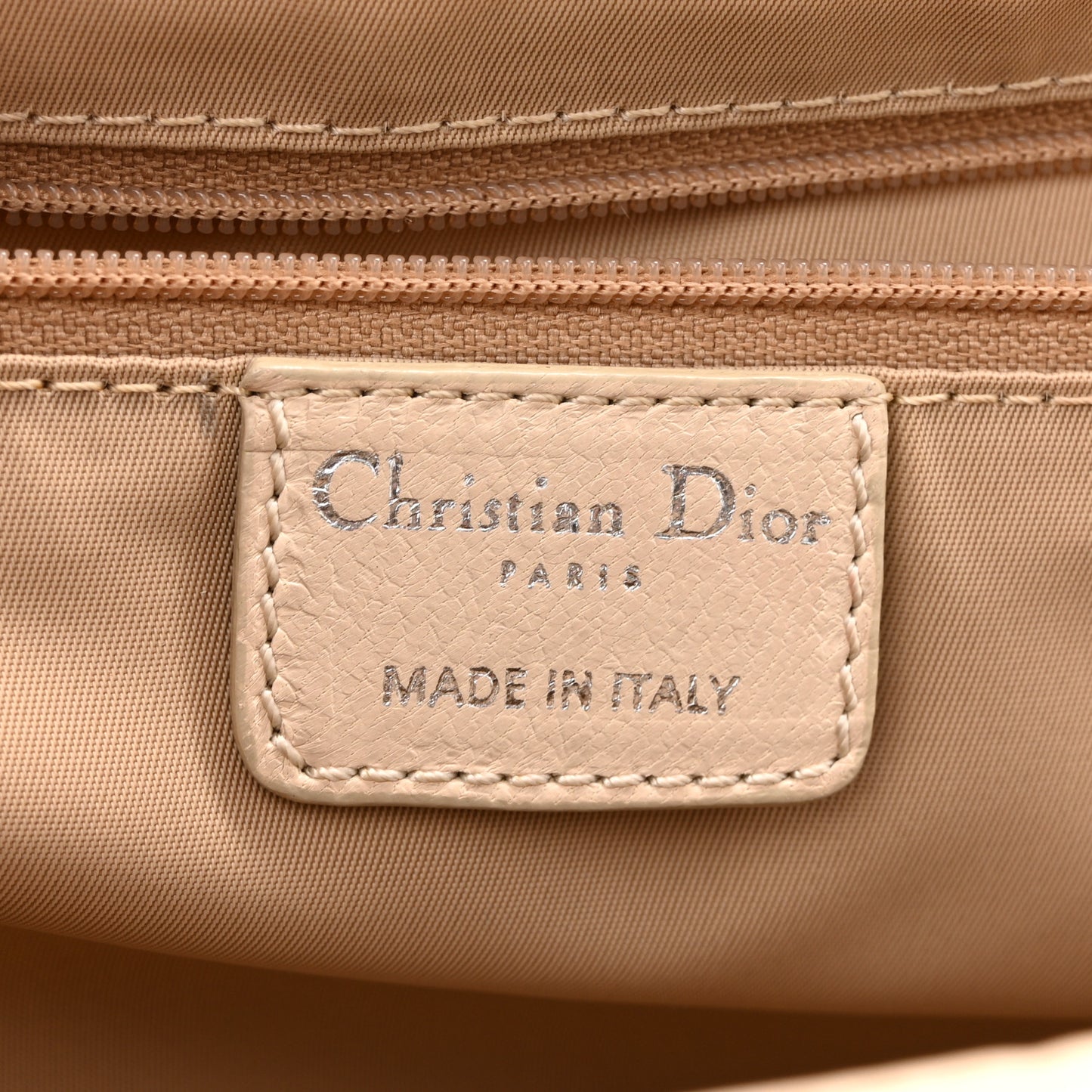 Monogram Trotter Romantique Zipped Tote Beige