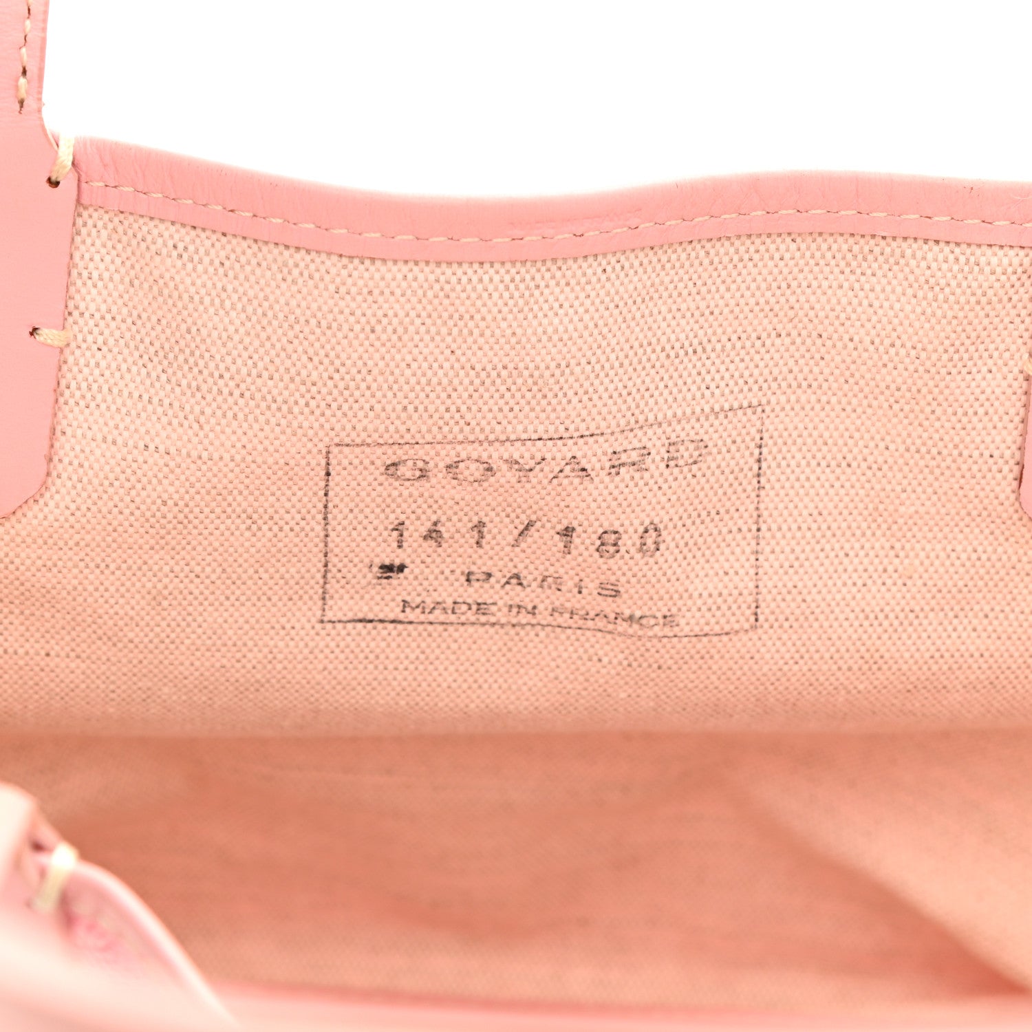 Goyard Goyardine Reversible Mini Anjou Pink 10 of 14