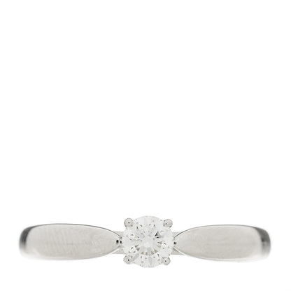 Tiffany Platinum Diamond .18ct Harmony Solitaire Engagement Ring 49 4.75 1 of 6
