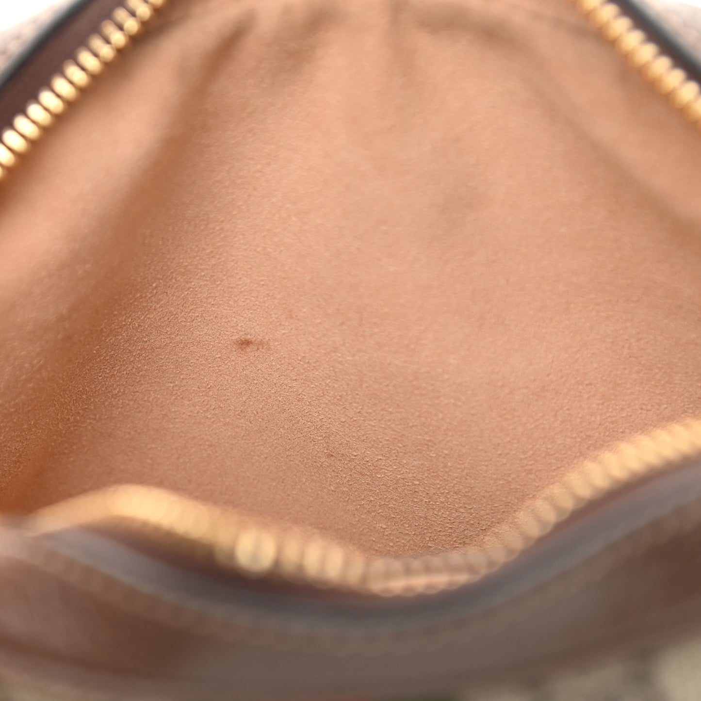 GG Supreme Monogram Web Mini Ophidia Shoulder Bag Brown