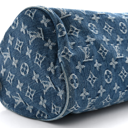 Louis Vuitton Monogram Denim Neo Speedy Blue 8 of 13