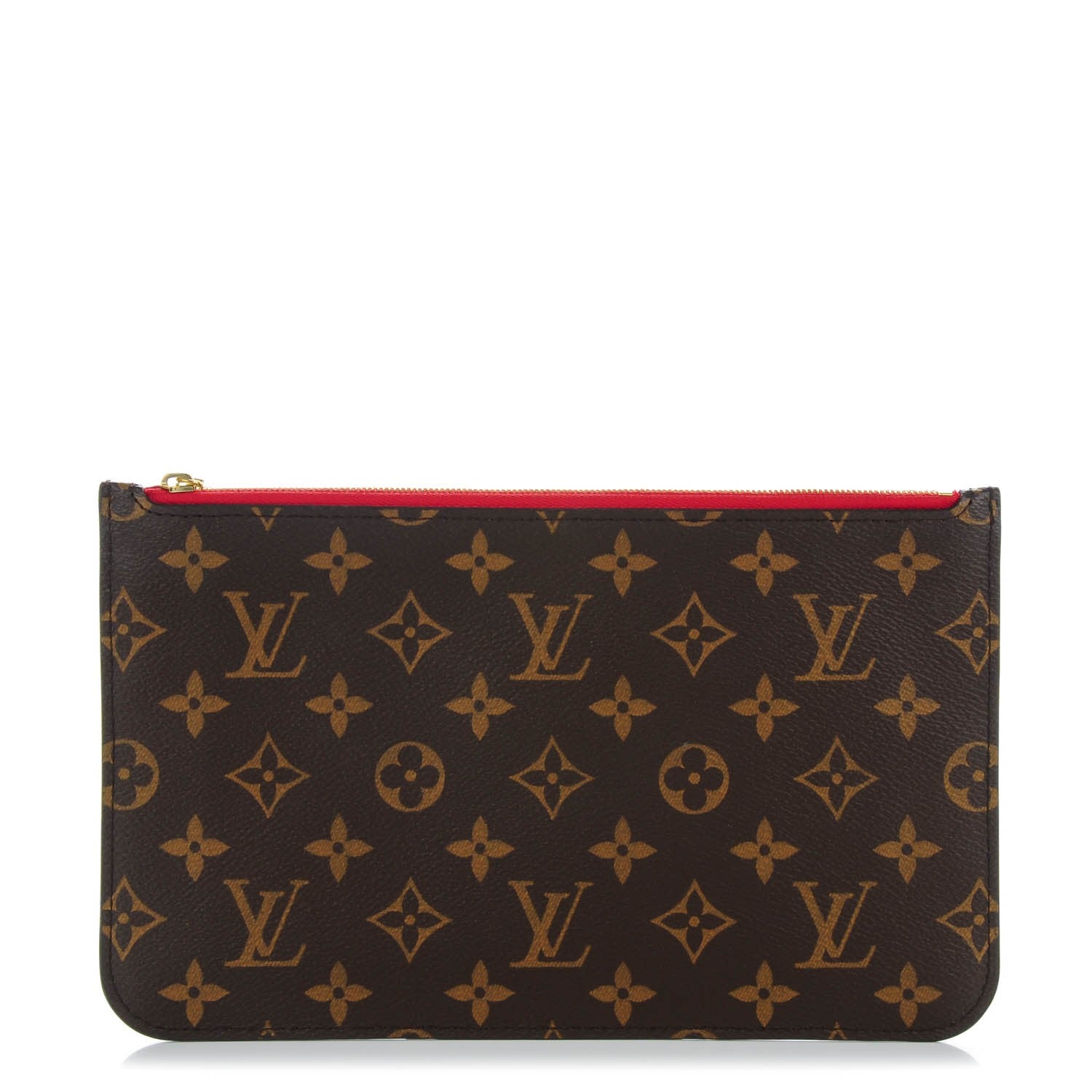 Louis Vuitton Monogram Neverfull MM GM Pochette Cherry 1 of 7