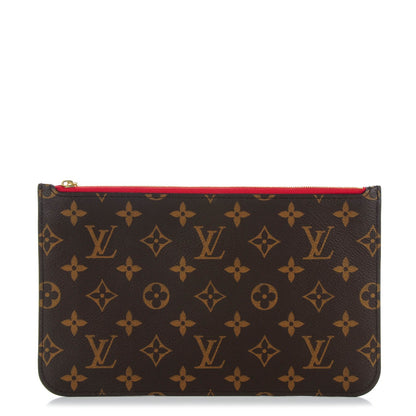 Louis Vuitton Monogram Neverfull MM GM Pochette Cherry 1 of 7