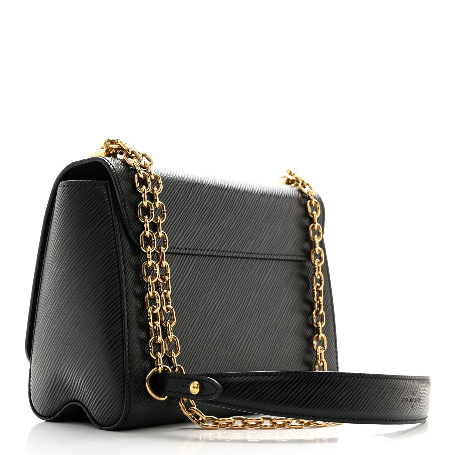Louis Vuitton Epi Twist Shoulder Bag MM Black 3 of 10