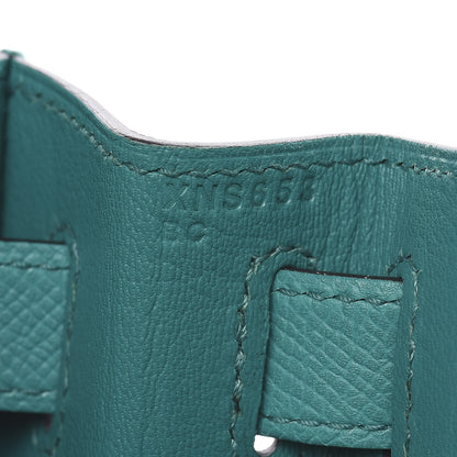 Hermes Epsom Kelly Sellier 28 Bleu Paon 19 of 36