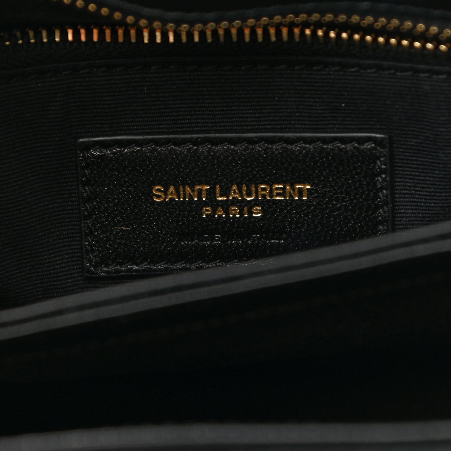 Saint Laurent Velvet Y Quilted Monogram Toy Loulou Chain Satchel French Black 7 of 12