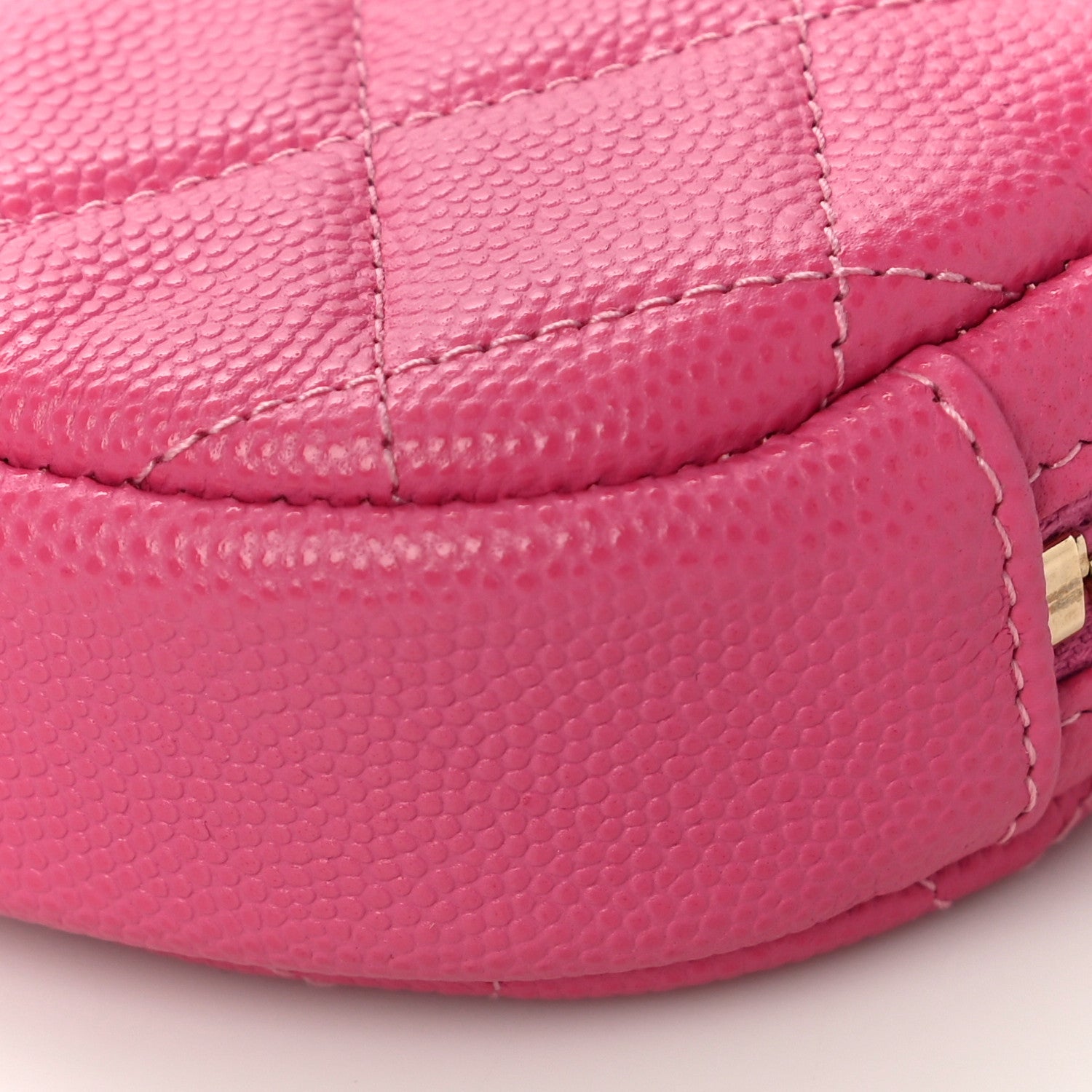 Chanel Caviar Quilted Zip Around Classic Coin Purse 10 of 11
