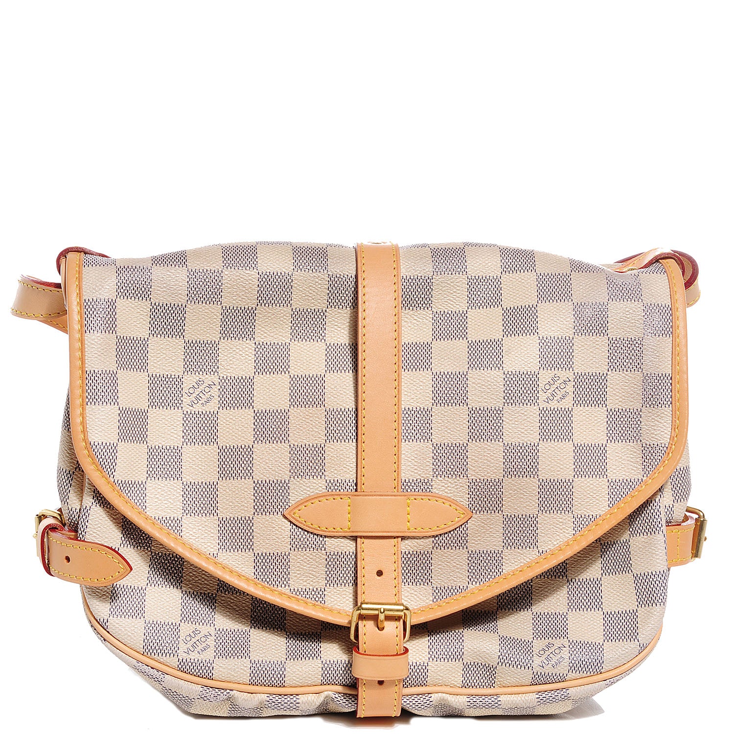 Louis Vuitton Damier Azur Saumur MM 1 of 7