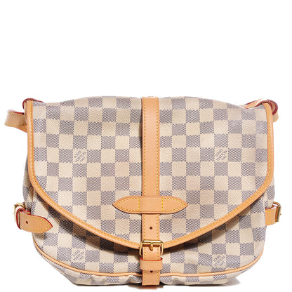 Louis Vuitton Damier Azur Saumur MM 1 of 7