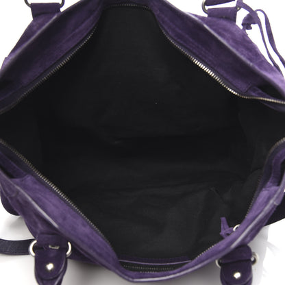 Balenciaga Baby Daim Suede City Purple 5 of 10